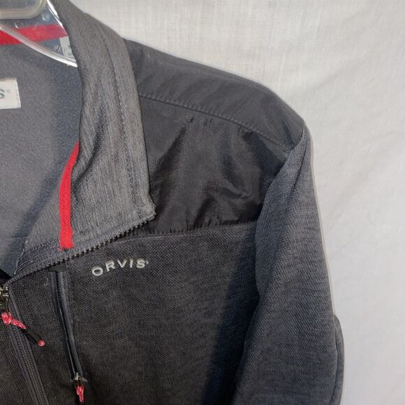 Orvis Mens Active Jacket Size Medium Gray Athleisure Outdoors Fishing - Picture 4 of 12